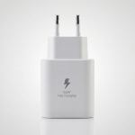 &Uuml;likiire 45W PD USB-C laadija / seinalaadija + 5A kaabel (valge) for Samsung