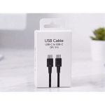 Kiirlaadimise Type-C-C kaabel (3A, 1m), must for Samsung