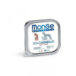 Monge Monoproteico Solo Wet Dog Pate m&auml;rgtoit koertele lambaga, 150 g