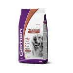 Gemon Dry Dog Medium Adult kuivtoit keskmise suurusega koertele lambaliha ja riisiga, 3 kg