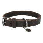 Trixie Rustic nahast krae, L-XL 57-66 cm / 30 mm, pruun