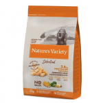 Nature's Variety Selected Med/Max Adult Chicken teraviljavaba kuiv koeratoit, 12 Kg