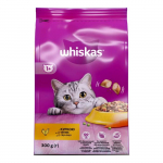 Whiskas Adult kuivtoit kassidele kanaga, 300 g