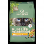 Pro Nutrition Pure Life Adult Sterilised Chicken kuivtoit t&auml;iskasvanud steriliseeritud kassidele, 8 kg