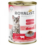 Royalist Food Wet Chunk Cat Beef m&auml;rgtoit kassidele, 400 g