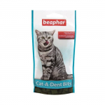 Vitamiiniga rikastatud t&auml;iendtoit - Beaphar Cat-A-Dent Bits, 35 g (75 tk)