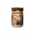 Carnilove Wild Meat Salmon-Turkey Puppies begrūdis, m&auml;rg toit kutsikatele, 400 g
