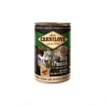 Carnilove Wild Meat Duck-Pheasant begrūdis, m&auml;rg toit koertele, 400 g