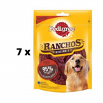Koerte maiuspalad PEDIGREE RANCHOS veiselihaga, 70 g x 7 tk. pakett