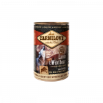 Carnilove Wild Meat Lamb-Wild Boar begrūdis, m&auml;rg toit koertele, 400 g
