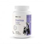 Lab-V Derma Twist Toidulisandid koertele ja kassidele, nahahaiguste korral, terve ja l&auml;ikiva karvkatte s&auml;ilitamiseks, N60