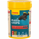 S&auml;gale m&otilde;eldud peentoit kr&otilde;psude kujul - Sera Pleco Chips 100 ml (36 g)