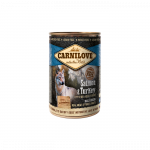 Carnilove Wild Meat Salmon-Turkey begrūdis, m&auml;rg toit koertele, 400 g