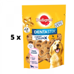 Koera maiused PEDIGREE Dentastix Chewy Chunk Maxi, kanamaitseline, 68 g x 5 tk. pakett
