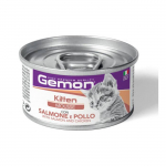 Gemon Mousse Kitten m&auml;rgtoit kassidele kana ja l&otilde;hega, 85 g