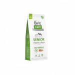 Brit Care Sustainable Senior Chicken-Insect kuivtoit vanematele koertele, 12 kg