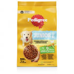 Pedigree Junior kuivtoit koertele linnuliha ja k&ouml;&ouml;giviljadega, 500 g