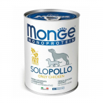 Monge Monoproteico Solo Wet Dog Pate m&auml;rgtoit koertele kanaga, 400 g