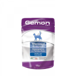 Gemon Wet Cat Pouches m&auml;rgtoit steriliseeritud kassidele tuunikala ja doradoga, 100 g