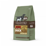 Quattro Sport Teraviljavaba toit t&auml;iskasvanud koertele k&otilde;ikidest t&otilde;ugudest pardiga, 3 kg