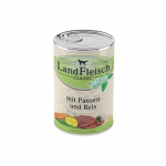 LandFleisch koerte konservid rupsi ja riisiga, 400 g