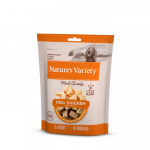Nature&rsquo;s Variety Meat Chunks k&uuml;lmkuivatatud kanakuubikud koertele, 50 g