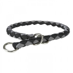 Trixie Cavo pooll&auml;ppkrae, M 39-45 cm / 12 mm, must/grafiit