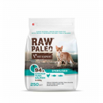 Raw Paleo Vet Expert Cat Sterilised kuivtoit steriliseeritud kassidele kana, tuunikala, l&otilde;hega, 250 g