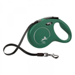 Inertsiaalne jalutusrihm koertele - Trixie Flexi CLASSIC, teiprihm, L, 5 m, (50 kg)