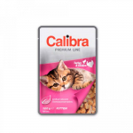Calibra Pouch Premium Kitten Turkey - Chicken m&auml;rgtoit kassidele, 100 g