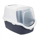 Trixie Vico Open Top kassi tualett katusega, 40 x 40 x 56 cm, tumesinine