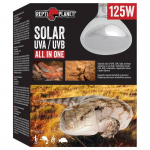 Terraariumi lambipirn: Repti Planet Bulb p&auml;ikeseenergial t&ouml;&ouml;tav UVA ja UVB 125W