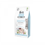 Brit Care Cat GF Insect-Fresh Herring h&uuml;poallergeenne kuivtoit kassidele, 0,4 kg