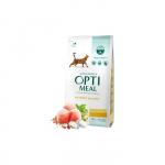 OPTIMEAL&trade; T&auml;iss&ouml;&ouml;t t&auml;iskasvanud kassidele kanaga, 1,5 kg