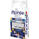 Monge Best For Breeders Dog Medium Starter 31/22 kuivtoit keskmist kasvu kutsikatele, 15 kg