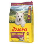 Josera MiniJunior kuivtoit v&auml;ikest t&otilde;ugu noorkoertele pardi ja l&otilde;hega, 10 kg