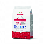 Monge Dry Dog Mini Puppy - Junior kuivtoit v&auml;ikest t&otilde;ugu kutsikate kanaga, 0,8 kg
