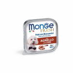 Monge Fresh Wet Dog Alu Pate - Chunkies m&auml;rgtoit koertele lambaga, 100 g
