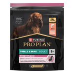 Purina Pro Plan Small - Mini Adult Kuivtoit v&auml;ikestele t&otilde;ugudele tundliku nahaga t&auml;iskasvanud koertele, l&otilde;hega, 700 g