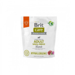 Brit Care Hypoallergenic Adult Small Breed Lamb h&uuml;poallergeenne kuivtoit v&auml;ikest t&otilde;ugu koertele, 1 kg