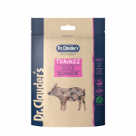 Dr. Clauder&acute;s Trainee Snack Schwein maius koertele ja kassidele t&uuml;kkidena sealihaga, 80 g