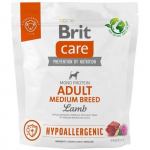 Brit Care Hypoallergenic Adult Medium Breed Lamb h&uuml;poallergeenne kuivtoit keskmise suurusega koertele, 1 kg