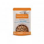 Nature's Variety Bites Salmon m&auml;rg kassitoit, 85 g
