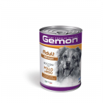 Gemon Wet Dog Chunks Adult Medium m&auml;rgtoit koertele kana ja riisiga, 415 g