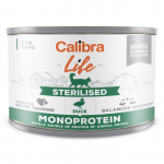 Calibra Life Cat Sterilised Duck m&auml;rgtoit steriliseeritud kassidele, 200 g
