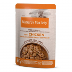 Nature's Variety Bites Chicken m&auml;rg kassitoit, 85 g