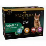 Konservkassitoit - Prospera Plus, kott t&auml;iskasvanud kassidele alates 1. eluaastast, segu, 12 x 85 g