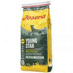 Josera Young Star teraviljavaba kuivtoit noortele koertele kodulindudega, 12,5 kg