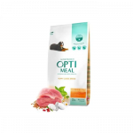 OPTIMEAL T&auml;iss&ouml;&ouml;t suurt t&otilde;ugu kutsikate jaoks kalkuniga, 12 kg