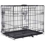 Koerapuur - Placek traadist koerapuur / Topeltuksed / 121 x 74 x 82 cm